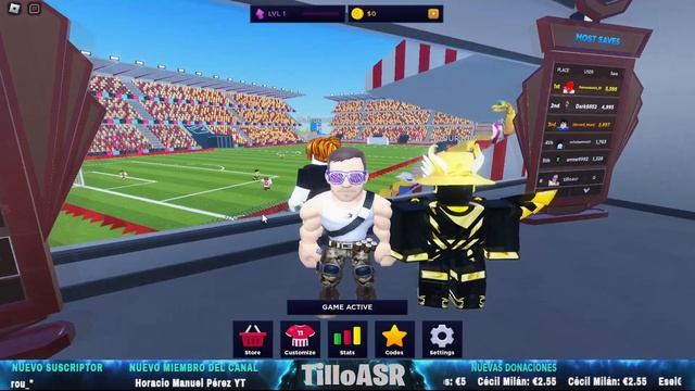 NUEVOS CÓDIGOS de ⚽ SUPER LEAGUE SOCCER ⚽ activos / NEW UPDATE [?️RANKED] / ROBLOX 2023 / TilloASR смотреть онлайн