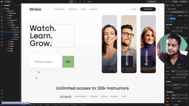 How to make Website Free | 2 Easy Ways to Build Stunning Websites FREE In Webflow!