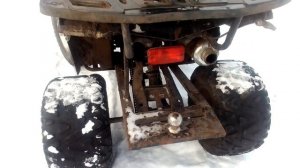 Обзор на квадроцикл хамерр 125.Моё первое видео на Ютубе.