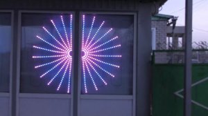 04 04 2020  WS2812B. Гирлянда на окно.