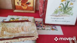 Рукодельный летний VLOG. Два финиша. Два новых вышивальных набора.