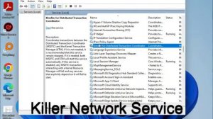 how to stop Killer Network Service on Windows 11 and fix the high CPU usage problems