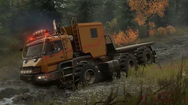 SnowRunner Gameplay Azov 42-20Antarctic 8K UHD60FPS Gameplay offroad