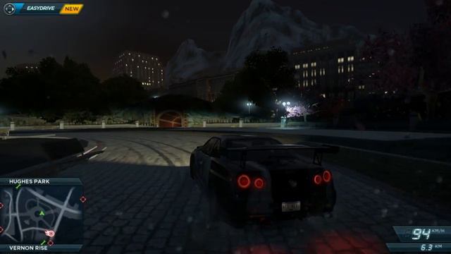 Need for speed Most wanted 2 Skyline testing + game testing смотреть онлайн