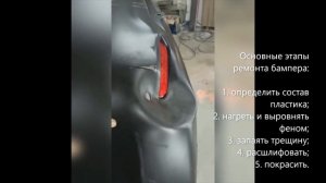 Ремонт бампера Nissan Qashqai