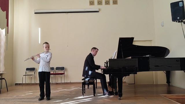 Клаус Бадельт "Я-пират" из к/ф"Пираты Карибского моря"для флейты и фортепиано/Арсений Костягин