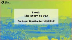 Timothy Barrett — Laozi: The Story So Far