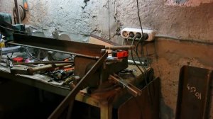 Ручной станок для гибки арматуры из уголков