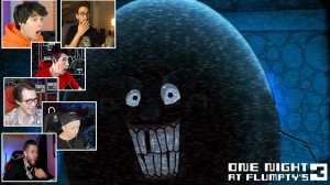 Реакция Летсплейщиков на Вторую Ночь в One Night at Flumpty's 3