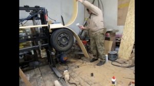 Защита на самодельную ленточную пилораму.