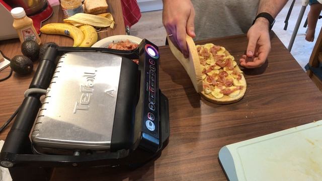 XXL Sandwich Elvis style im Tefal OptiGrill смотреть онлайн