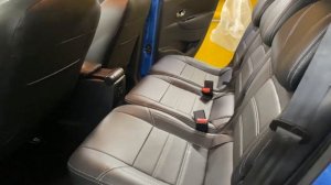 Чехлы на Рено Сценик 3 Рестайлинг - серая строчка