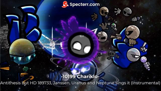 Antithesis but HD 189733, Uranus, Janssen, and Neptune sings it (Instrumental) / #music смотреть онлайн