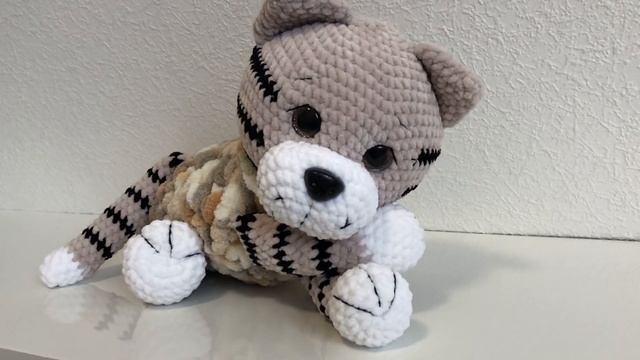 Кот пижамница по мк от Ольги Danart_est