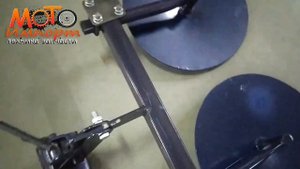 Окучник дисковый регулируемый на траверсе со сцепкой для мотоблоков Каскад, Ока, Луч, Нева, Forza