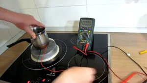 Тестирование термоэлектрического элемента - генератора TEP1-142T300. Видео 2.