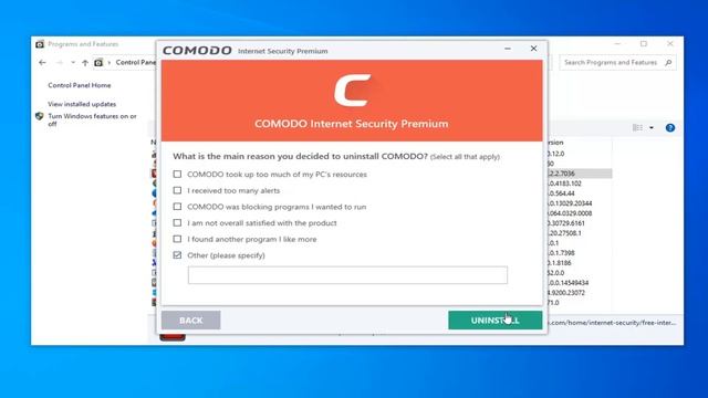 How To Uninstall Comodo Internet Security [Tutorial] смотреть онлайн