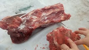Непередсказуемый февраль и распил мясо лобзиком😁😁😁😁