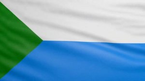 Флаг Хабаровского края. Флаги субъектов РФ. Зацикленное видео. Бесплатный футаж.