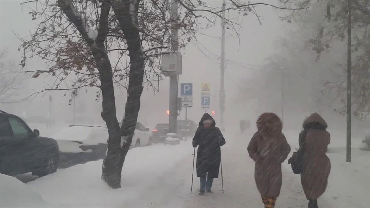 На Центральную Россию надвигается мощный циклон, который принесет рекордные снегопады