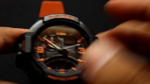Как настроить часы Casio g-shock GA 1000