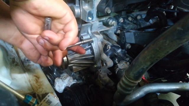 EP51-Part 2 - How to Replace Water Pump Assy l Re-timing back l Ford Figo 2015 смотреть онлайн