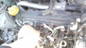 Рено Клио 3 (Замена термостата, свечей накаливания, ламп ближнего и дальнего света)