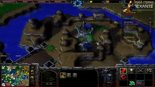 Самые масштабные сражения в Warcraft 3 Risk
