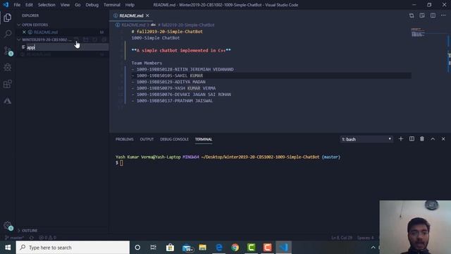 Guide for setting up C++ Project Environment and Git with VSCode