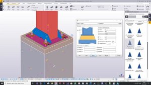 Tekla Structures. Плагин "Бетонная подливка"