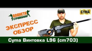 Обзор винтовки Cyma L96 (cm703)