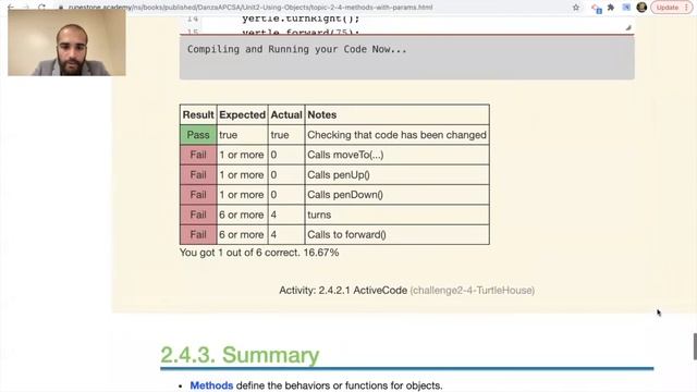 2.4 Calling Methods With Parameters | CSAwesome APCSA Java смотреть онлайн