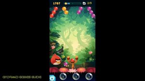 Angry Birds POP Bubble Shooter: Level 1: Walkthrough (3 STARS) HD