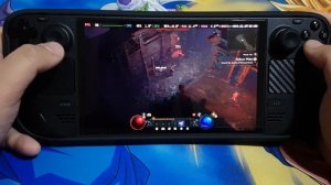 Diablo 4 on Steam Deck OLED