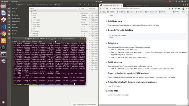 Pintos-QEMU-Ubuntu 18.04 смотреть онлайн