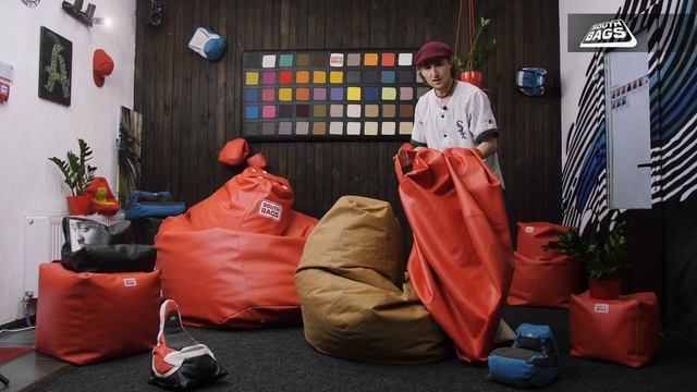Кресло Груша от South Bags: обзор классических бинбэгов