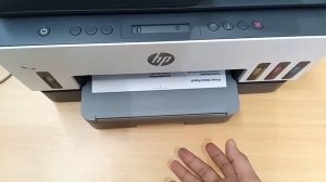 HP Smart tank 750 Print status report or check counting page #inktankprinter #hp #printer