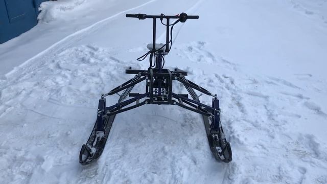 Модуль толкач /Лыжный модуль /Мотобуксировщик от XTREME-MOTORS