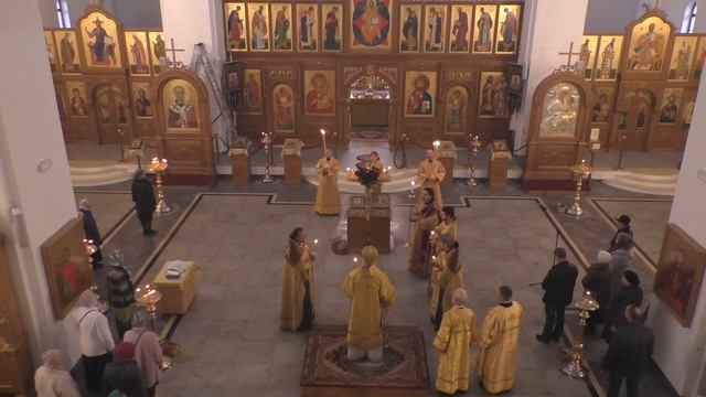 Неделя 17-я по Пятидесятнице. Свт. патриарха Тихона. Всенощное бдение. смотреть онлайн