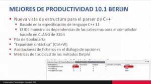 Delphi y C++Builder 10.1 Berlin | Introduccion con 2 demos | Bloque 1