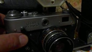 ФЭД 3 и вспышка Луч 70