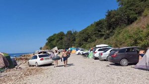 Автокемпинг на черном море.