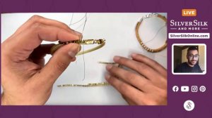 How to Stitch Cup Chain onto Leather Hollow Mesh