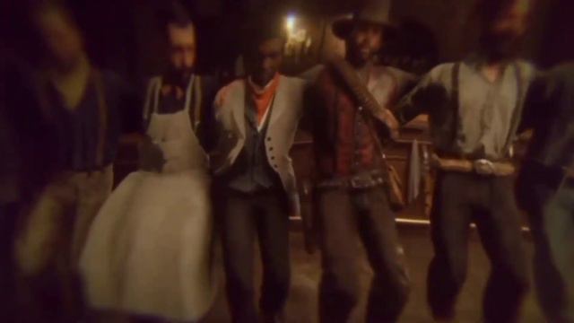 RDR2 Артур и Ленни в салуне "Видели ночь" смотреть онлайн