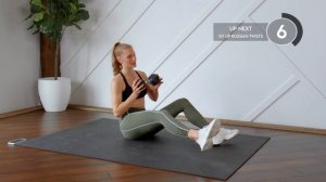 20 min FULL BODY BURN Workout At Home (ONE DUMBBELL)