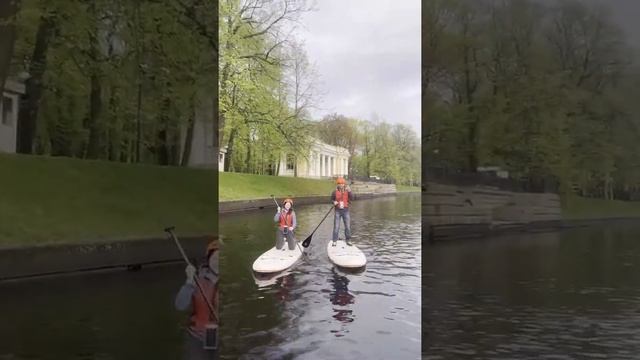 Утро Сап Сефинг в Питере
