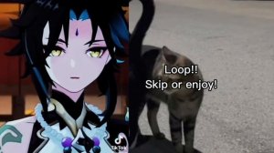 Obey me react to MC as xiao //lazy short//