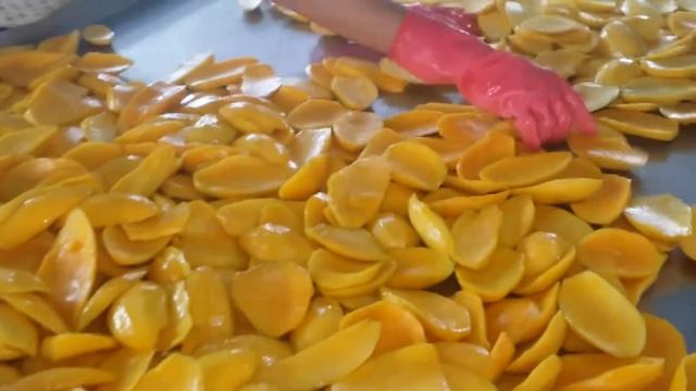 Сушеный манго. Подготовка к сушке