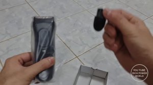 Braun Trimmer Series 3, 3000s with ergonomic grip and precision trimmer