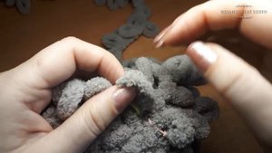 ? Мишка-пижамница из ALIZE PUFFY ?  ✅ Вязание без спиц и крючка ? Мастер-Класс ? Часть № 2